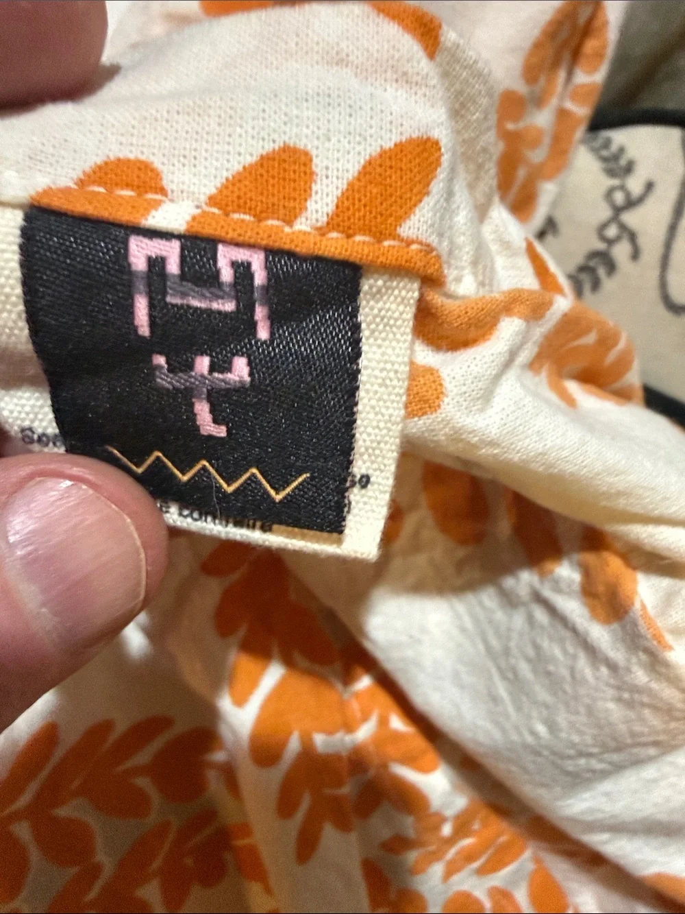 Orange Leaf Pattern pillow shams Urban Outfitters … Magical Thinking is brand